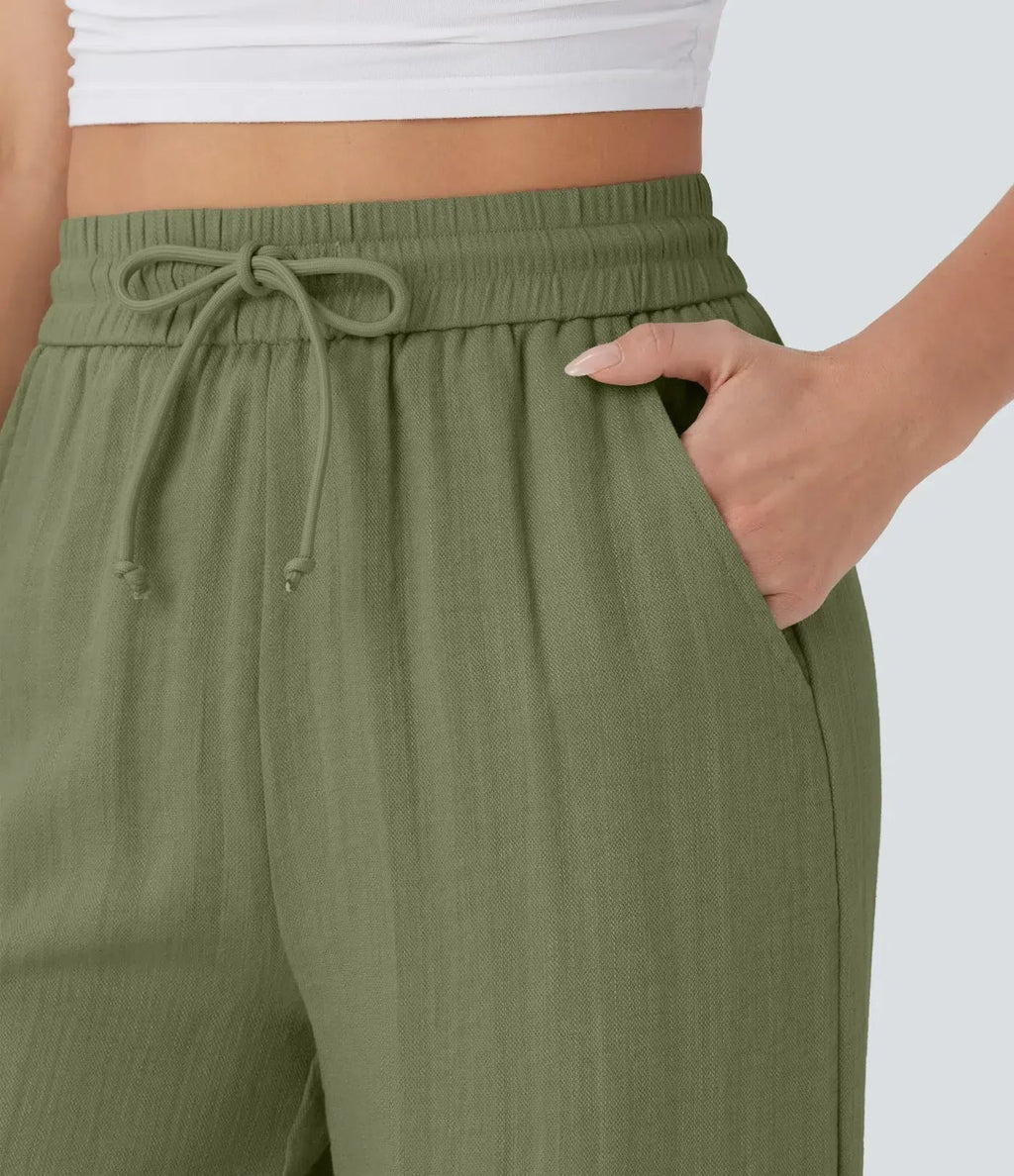 Sarah – Effortless Wide Leg Trousers