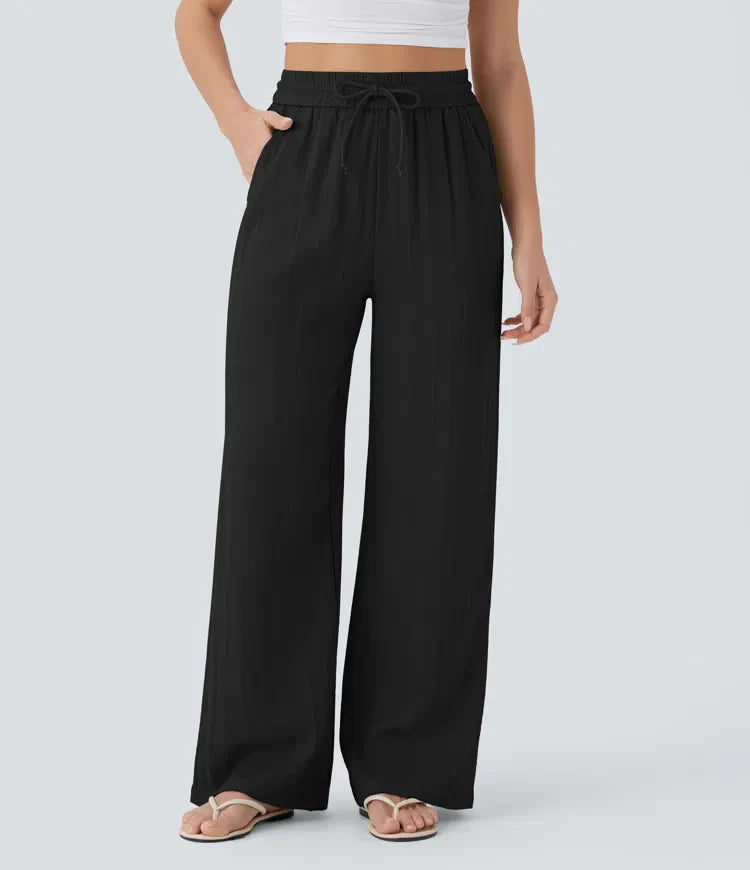 Sarah – Effortless Wide Leg Trousers
