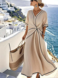 Emilia | Loose Striped Print Dress