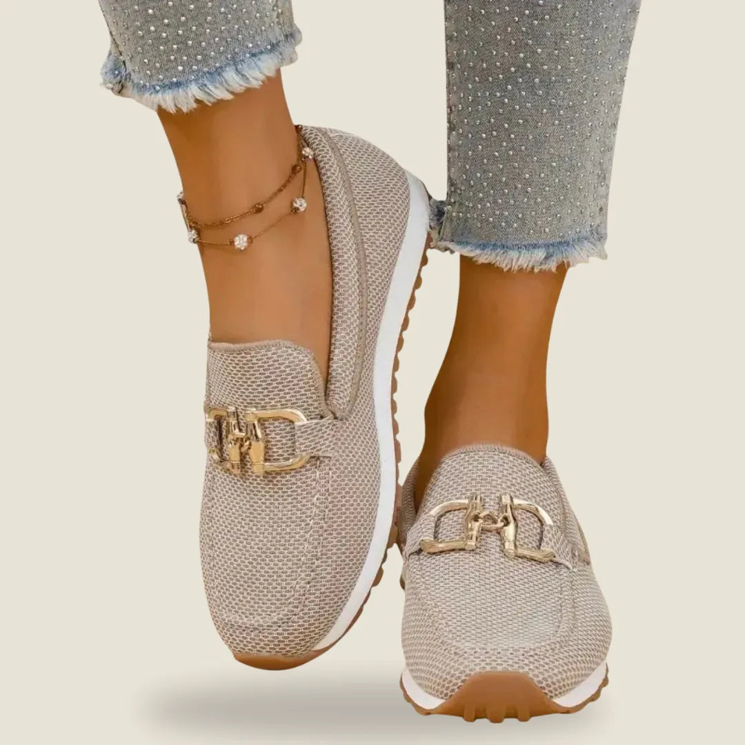 Maura | Orthopedic Moccasin-Style Trainers