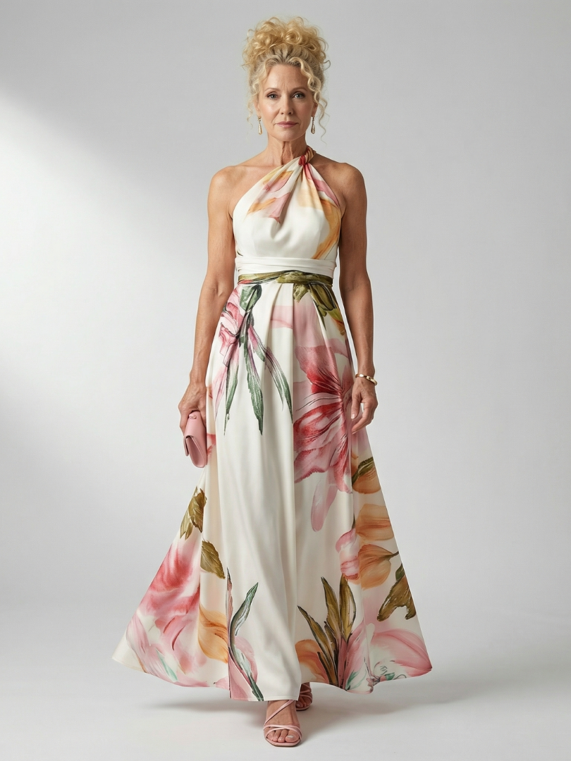 Amiel | Light - Floral Maxi Dress