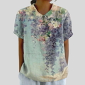Colette | Artistic Floral Blouse