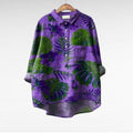 Maëlys | Elegant Tropical Blouse
