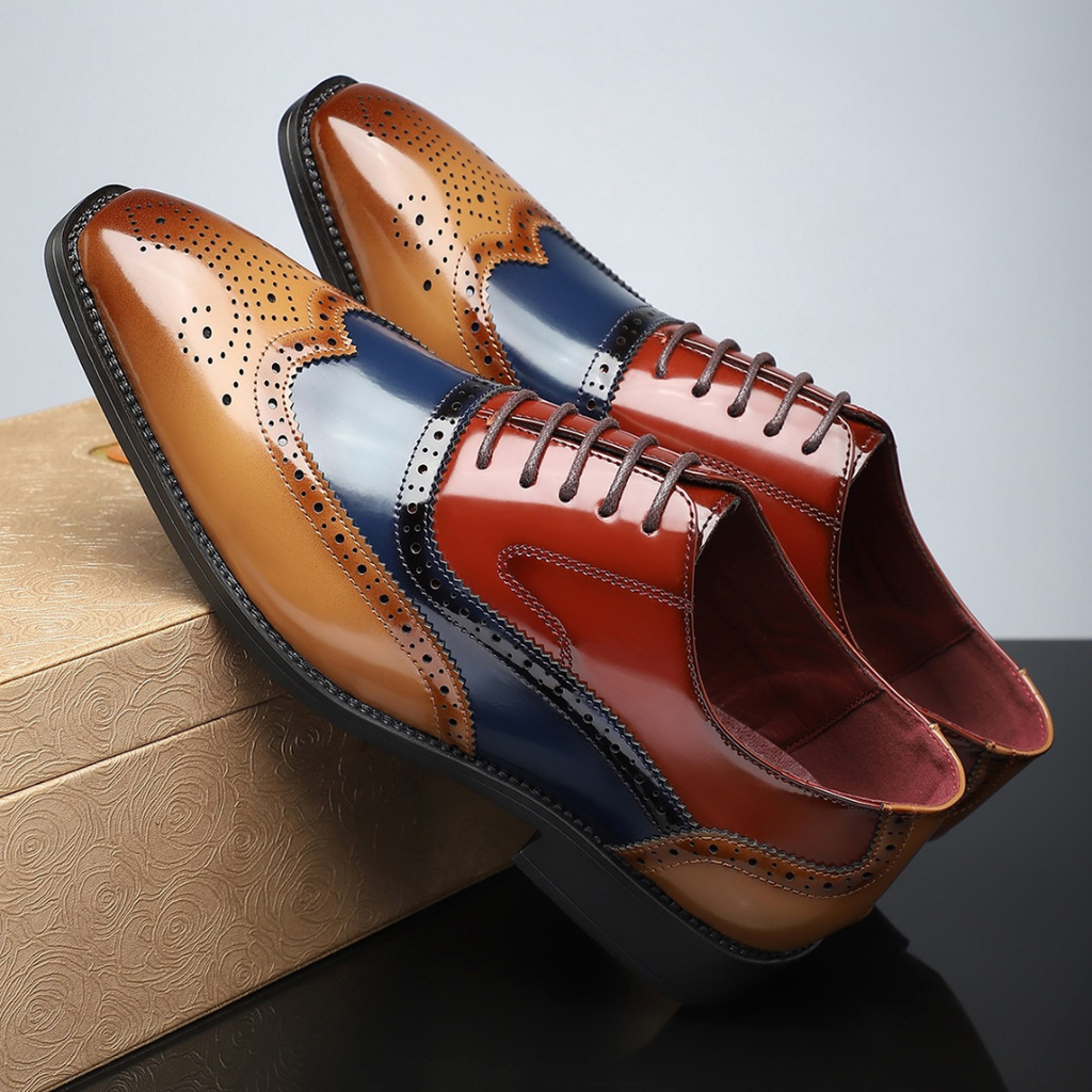 Kieran | Vintage Wingtip Brogues