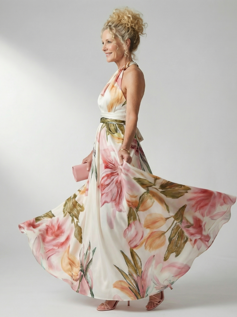 Amiel | Light - Floral Maxi Dress
