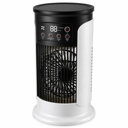 3-in-1 Portable Air Cooler with Misting and LED Lighting