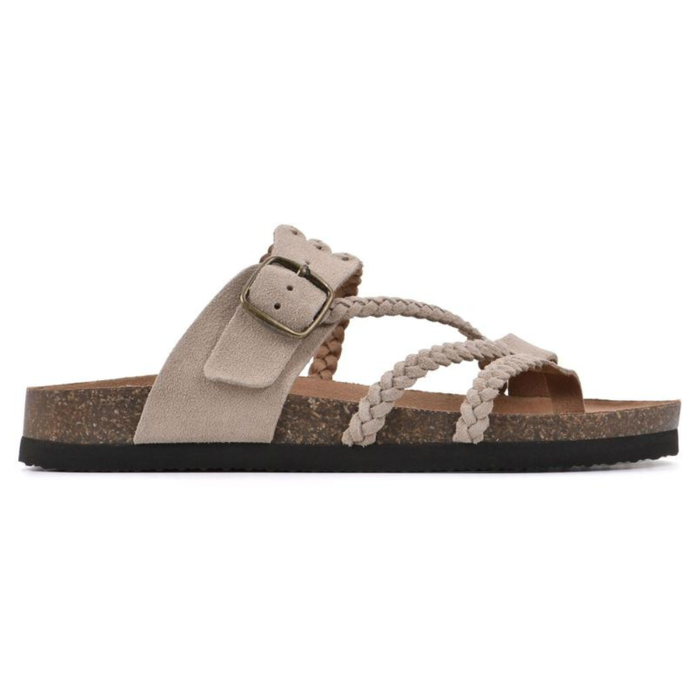 Dorothy | Braided Cork Sandals
