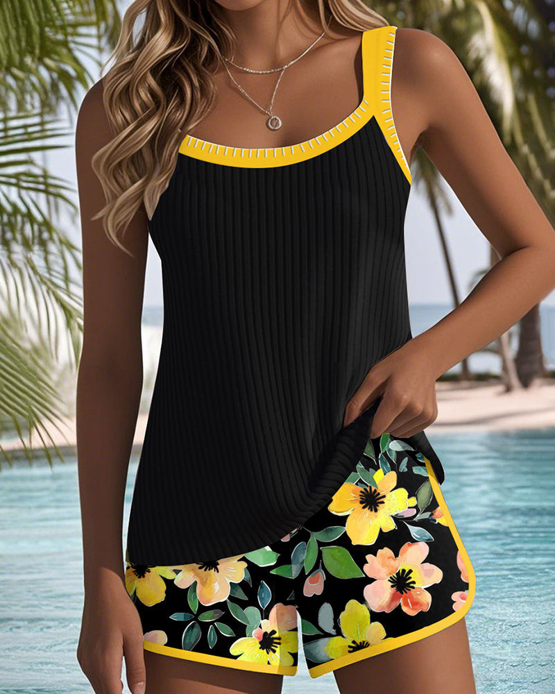 Matilda | Two Piece Beach Tankini Trousers