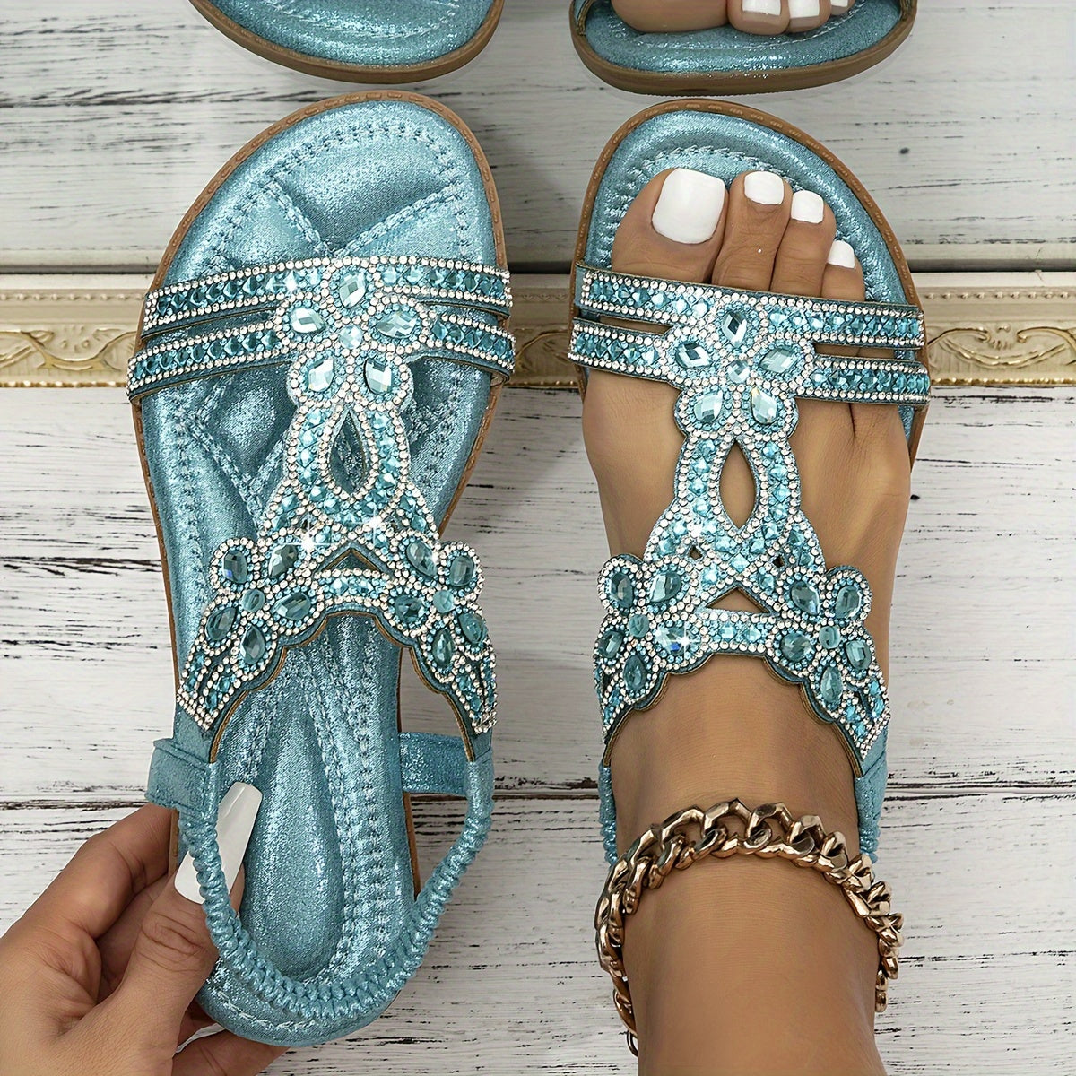Maison – Orthopaedic Crystal Sandals