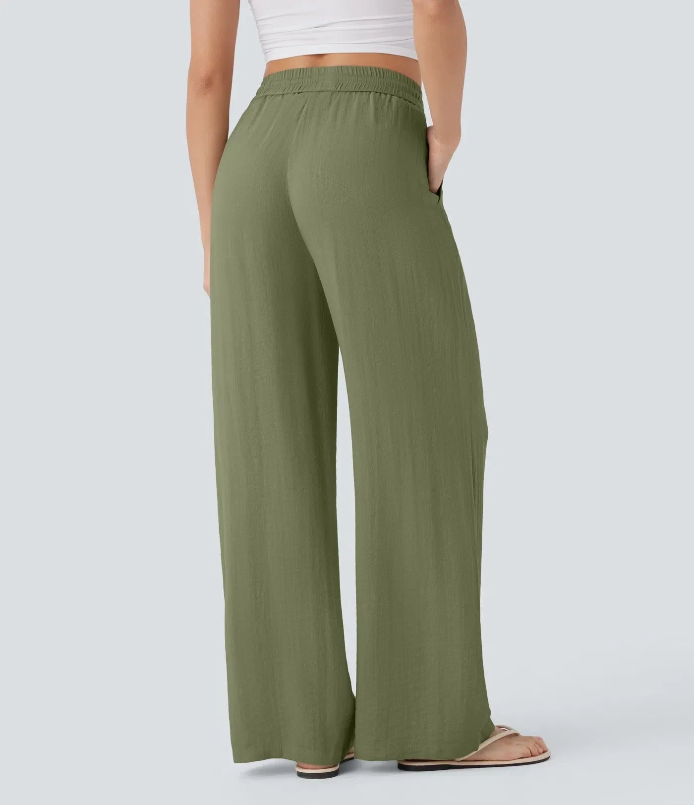 Sarah – Effortless Wide Leg Trousers