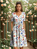 GEORGINA | ELEGANT DRESS WITH TUMMY COVERAGE