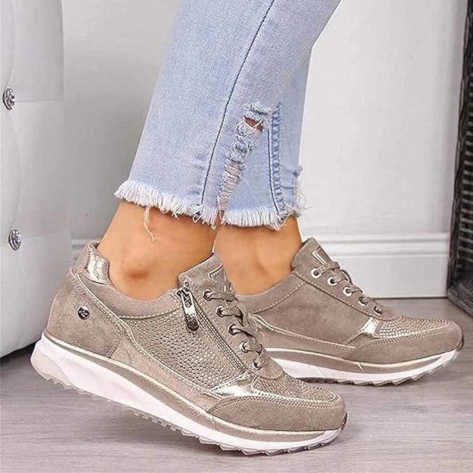 Maybelle | Zip-Up Orthopedic Sneakers