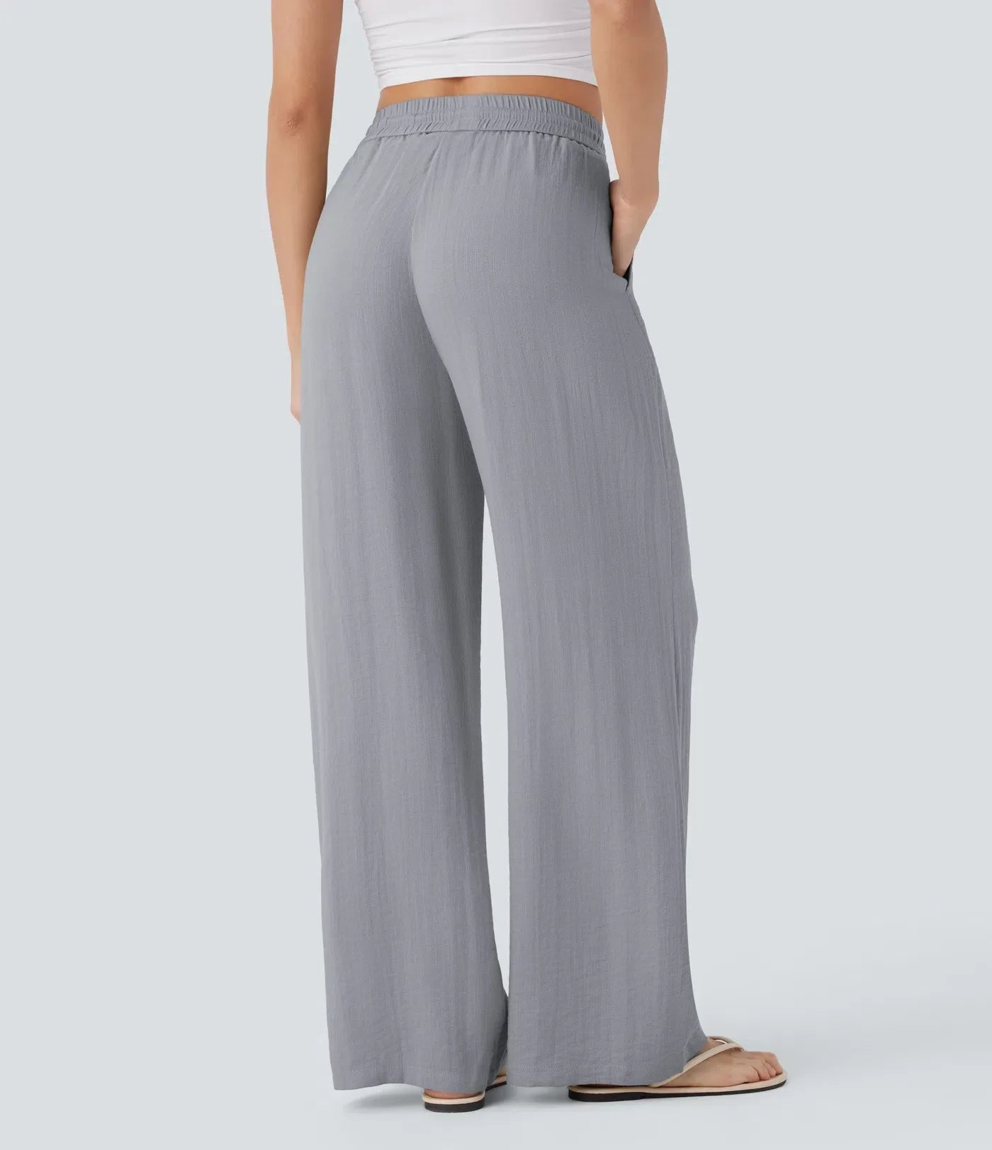 Sarah – Effortless Wide Leg Trousers