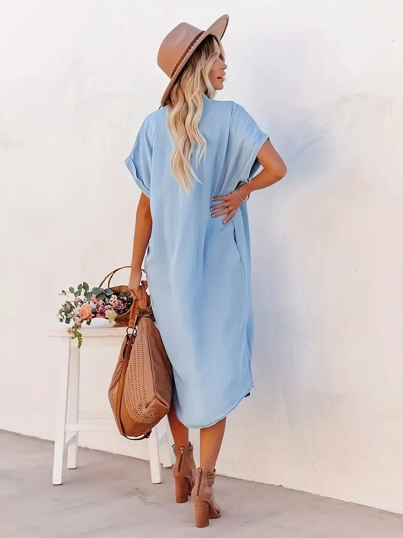 SAVANNAH | Shirt Dress With Pockets