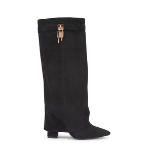 Black Suede lock