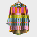Azélie | Colourful Graphic Blouse