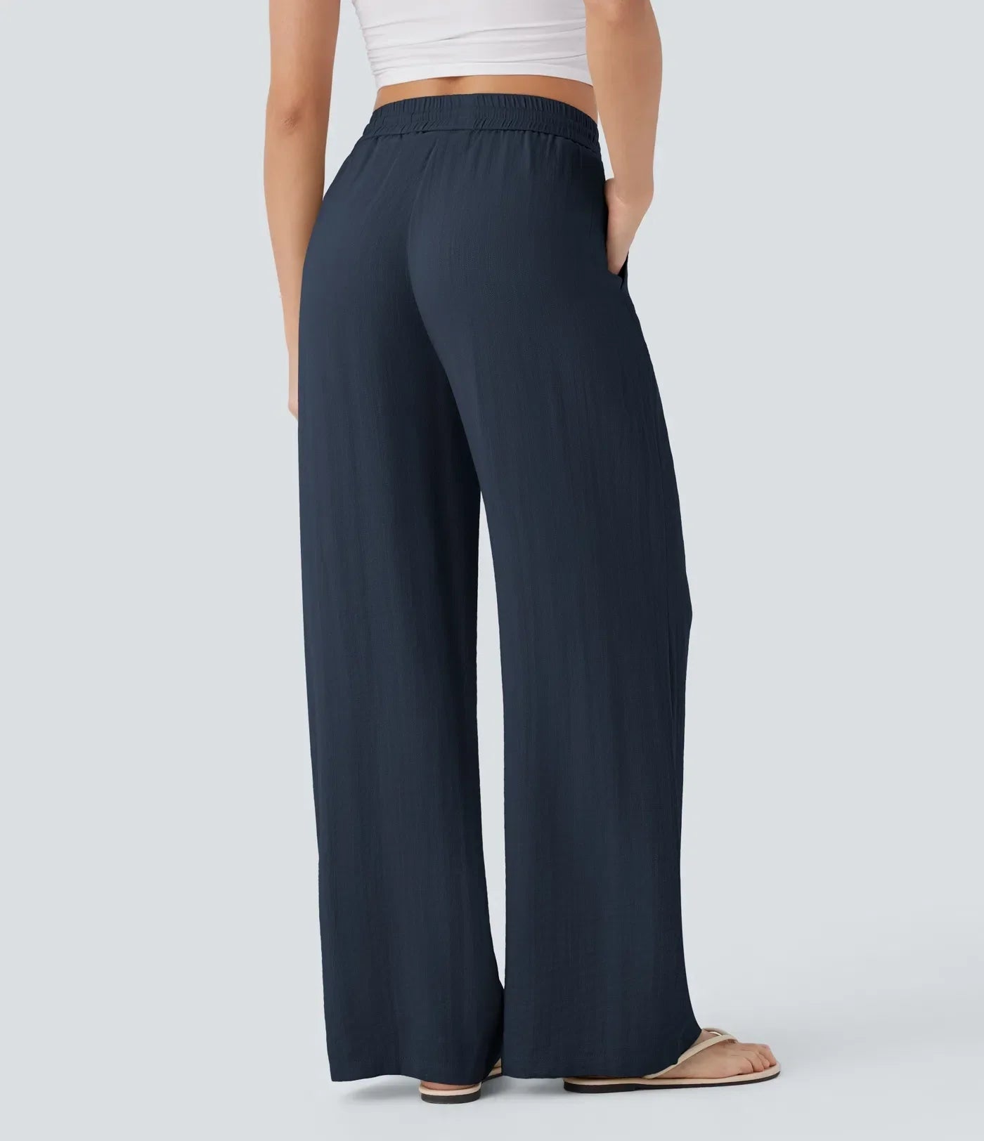 Sarah – Effortless Wide Leg Trousers