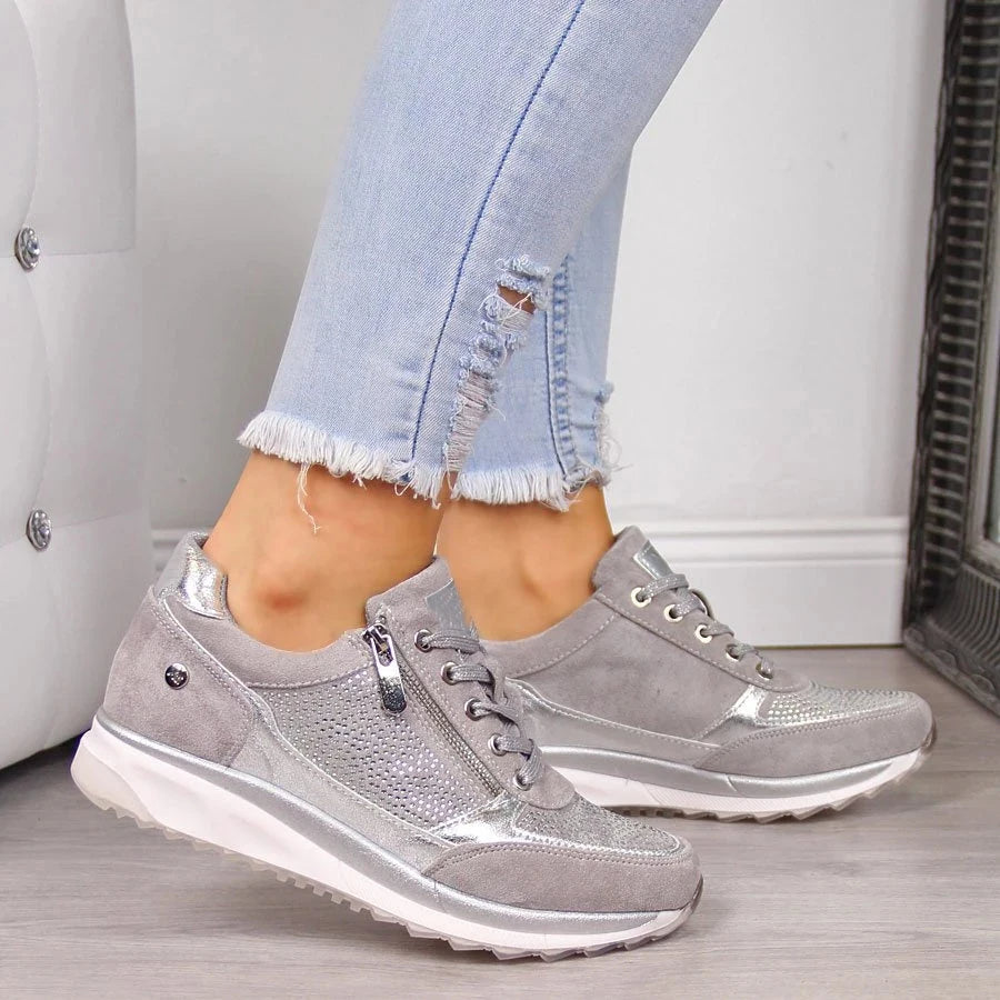 Maybelle | Zip-Up Orthopedic Sneakers