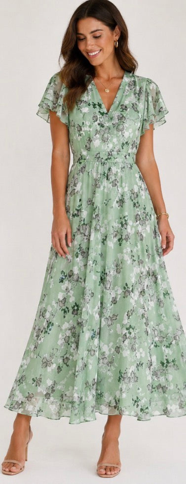 Ellis & Johnson™ | Glamorous Dress with Tummy Coverage
