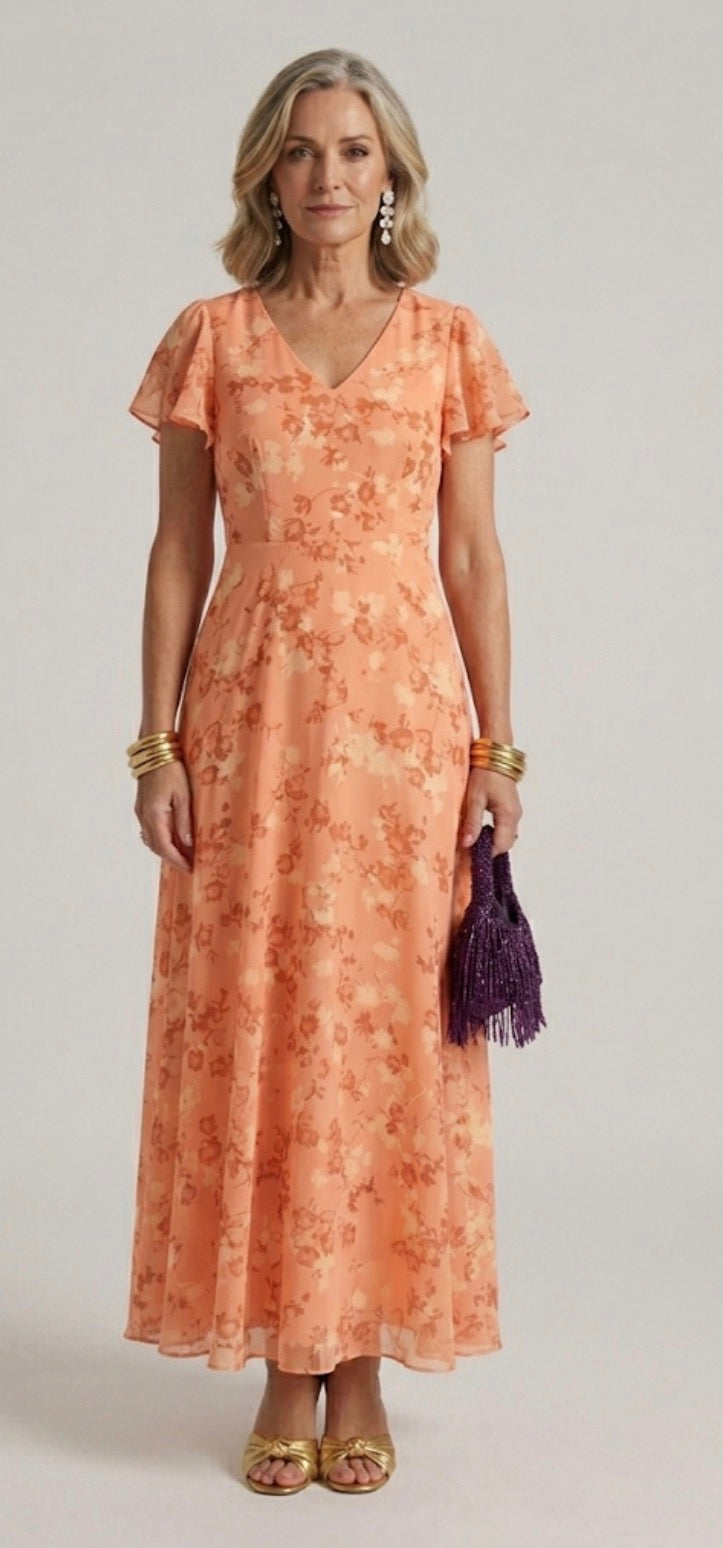 Ellis & Johnson™ | Glamorous Dress with Tummy Coverage