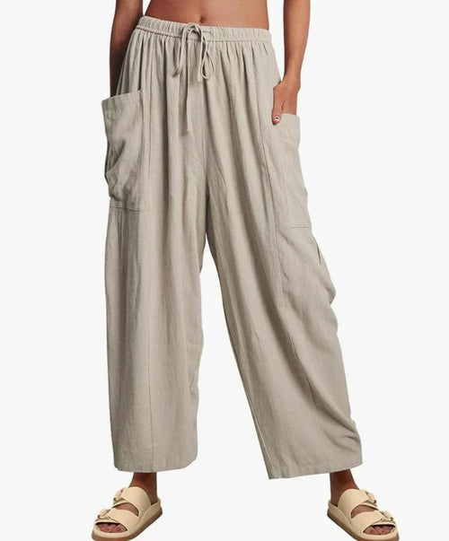 Barbara – Relaxed Wide Leg Trousers