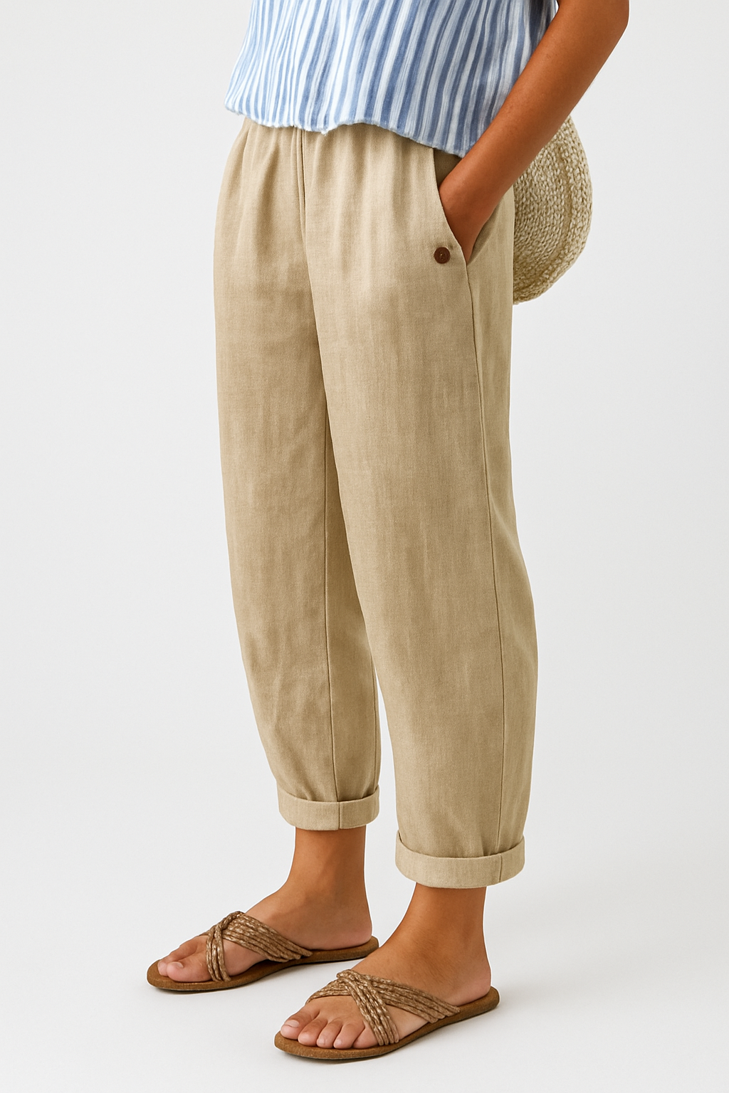 Alice | Stylish Pants with Side Pockets