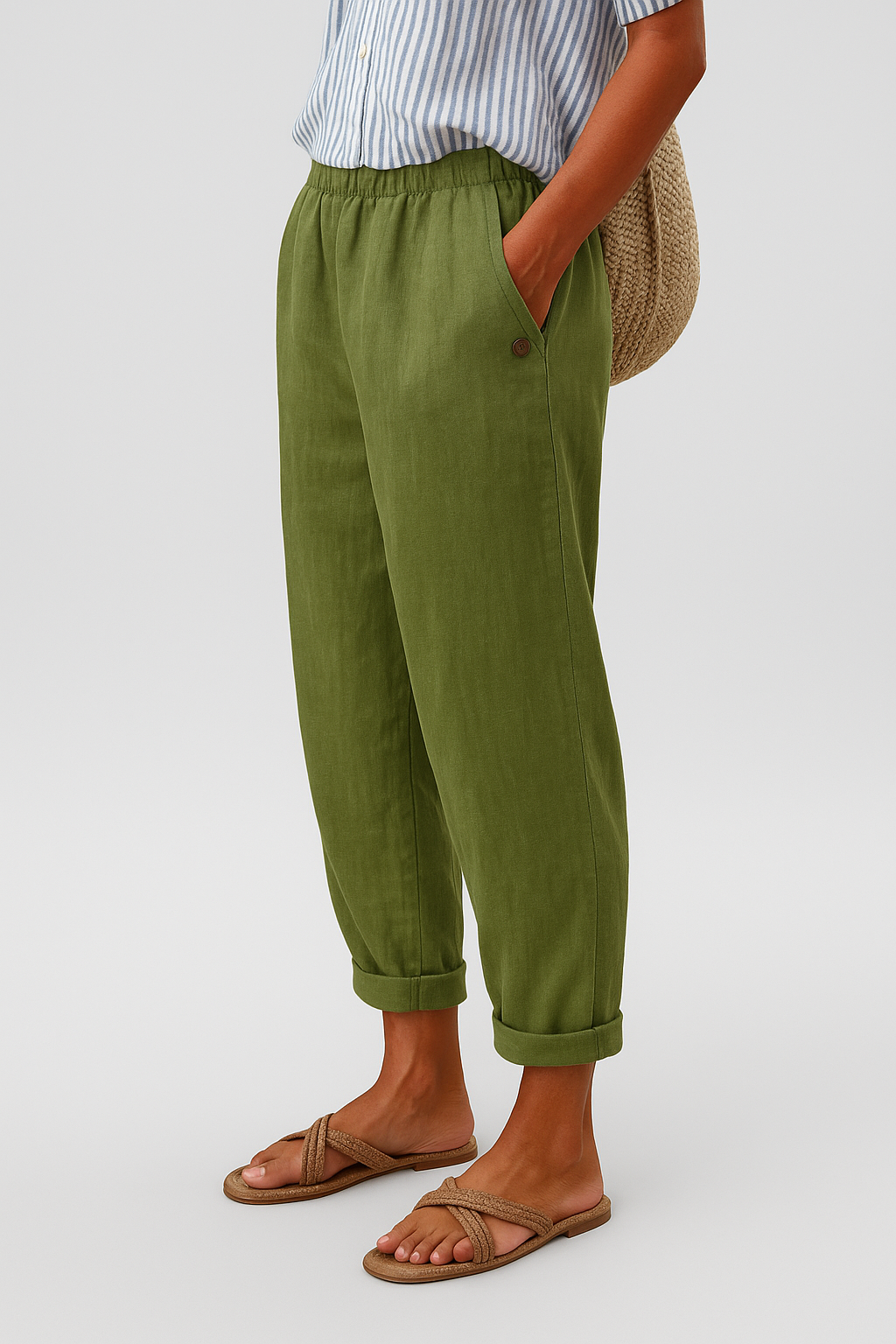 Alice | Stylish Pants with Side Pockets