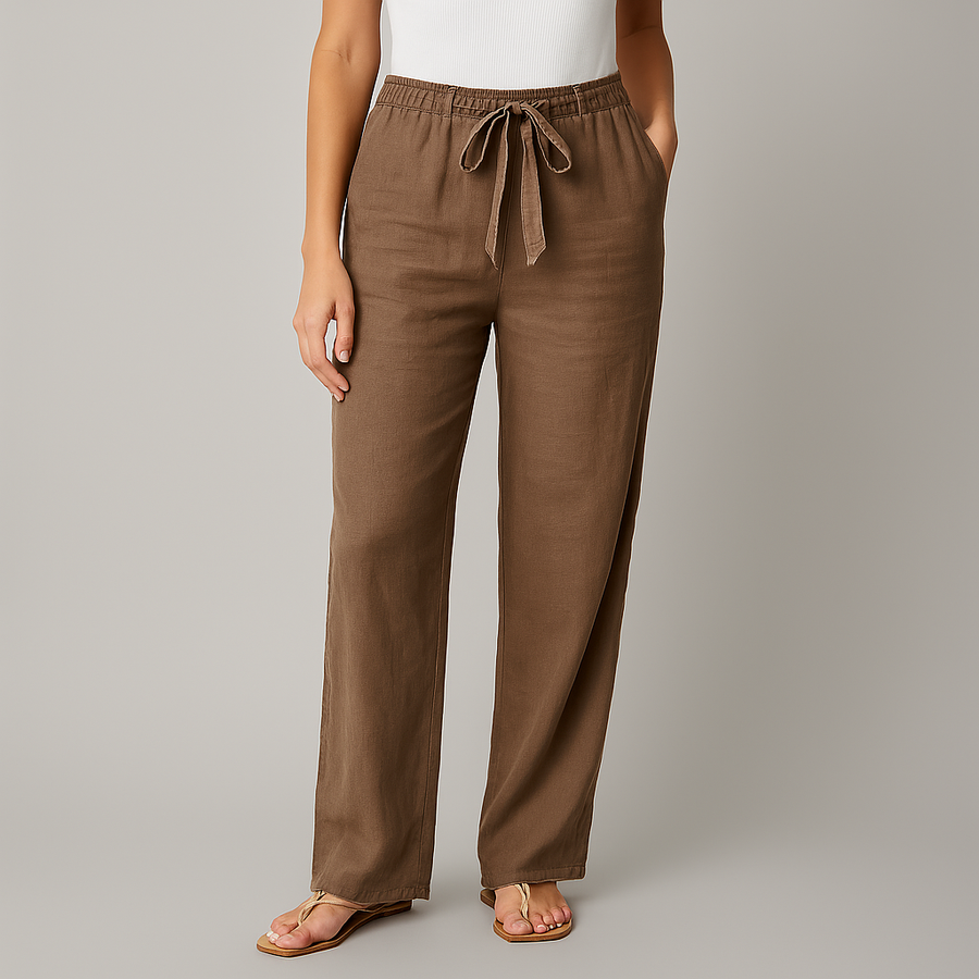 Lorraine – Effortless Tie Waist Trousers