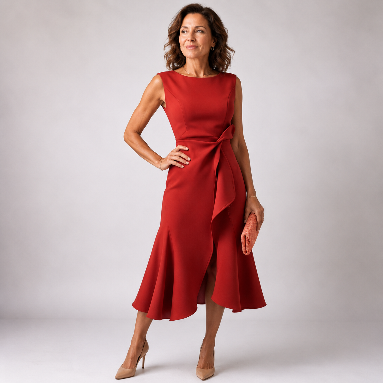 Anna | Sophisticated Midi Dress