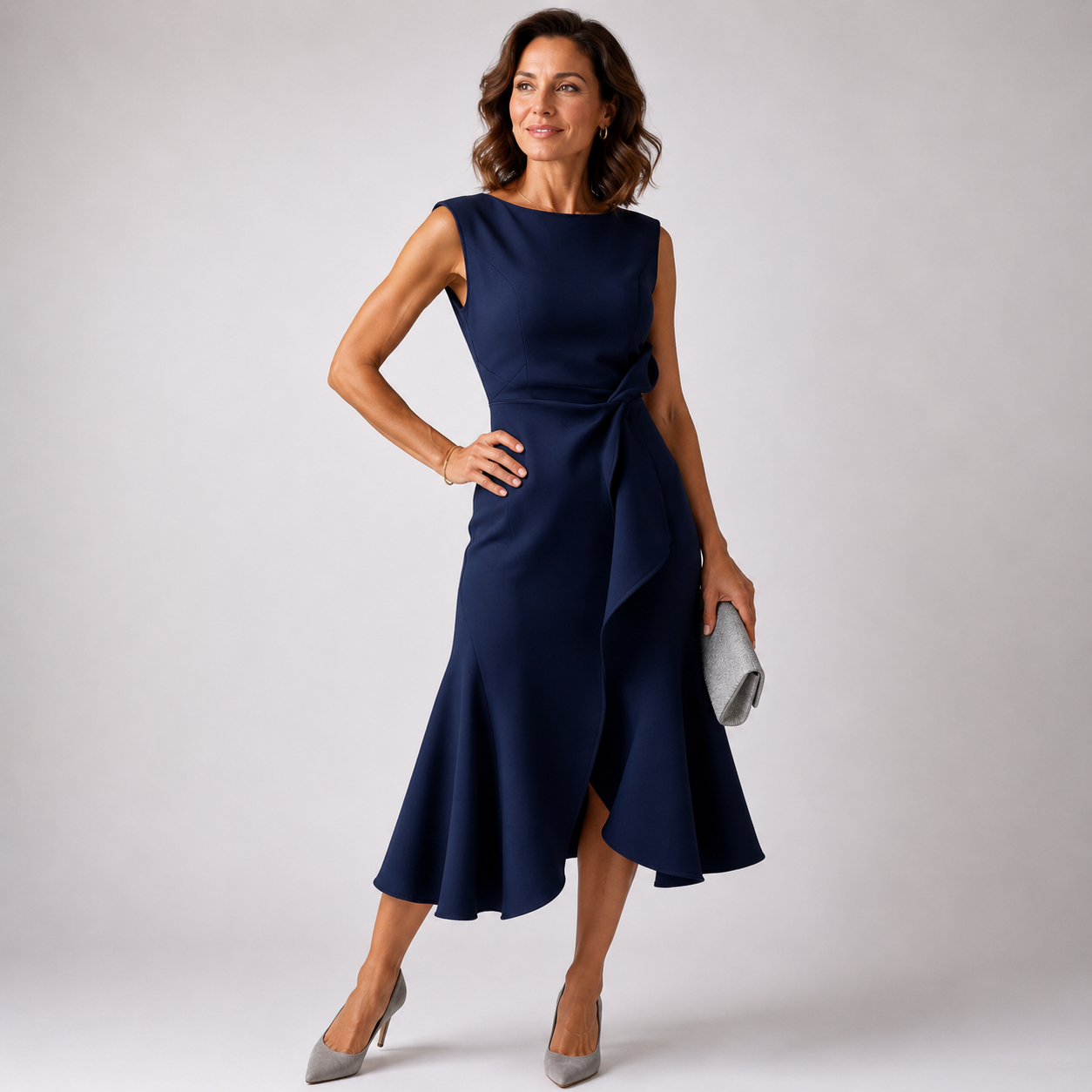Anna | Sophisticated Midi Dress
