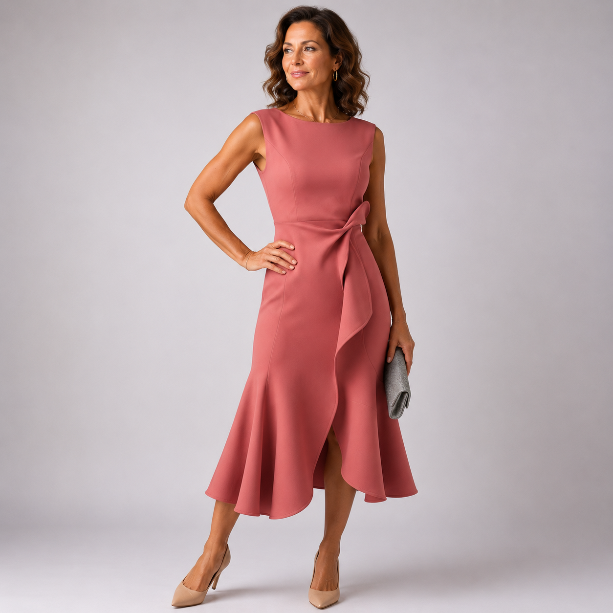 Anna | Sophisticated Midi Dress