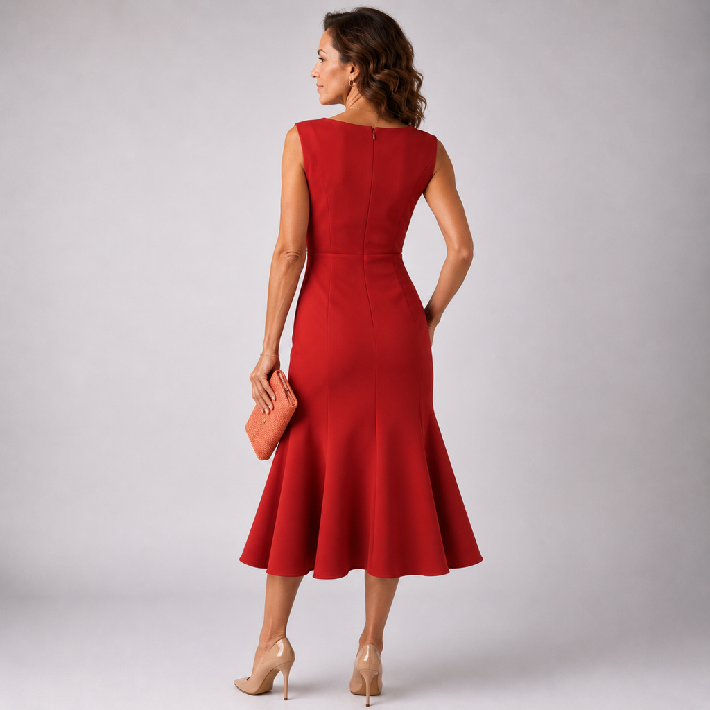Anna | Sophisticated Midi Dress