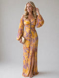 Ellis & Johnson™ | Elegant Dress with V-Neck