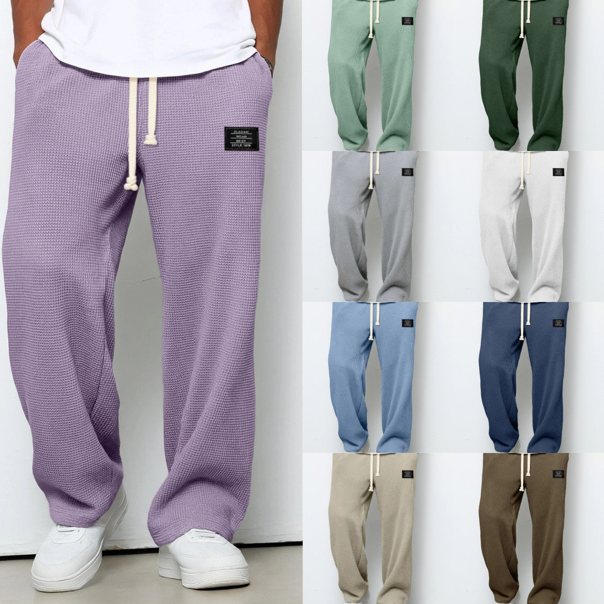 George | Wide Trousers with Adjustable Waist