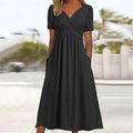 Sarah | Elegant A-Line Midi Dress