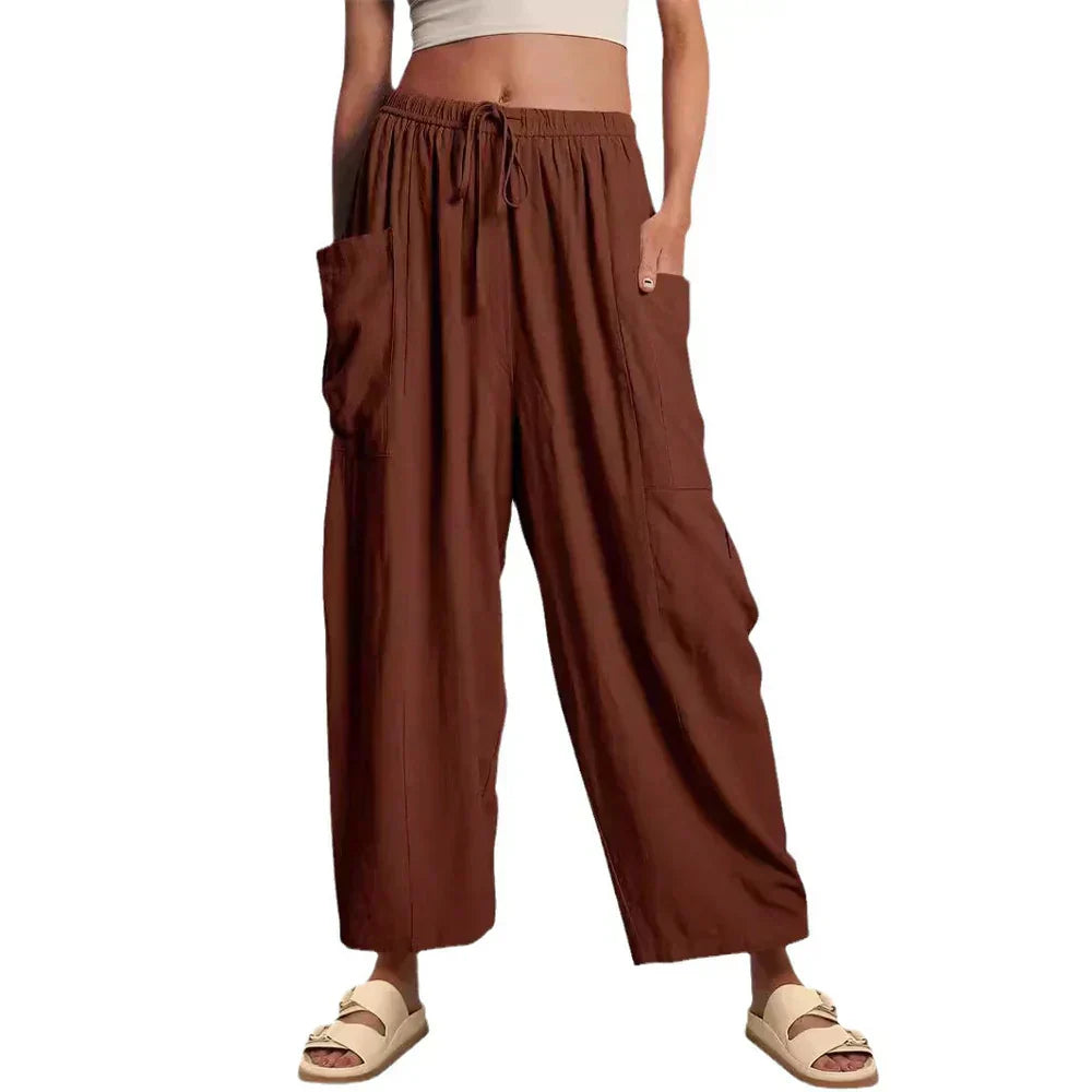 Barbara – Relaxed Wide Leg Trousers