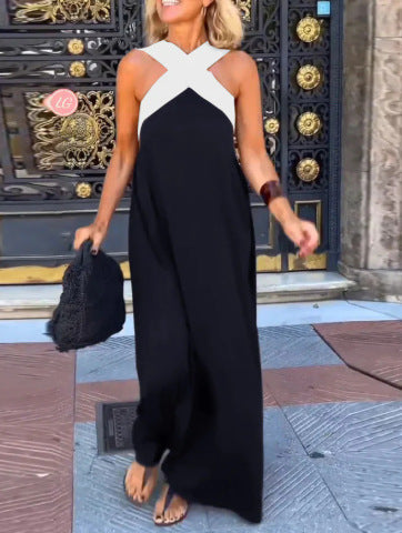 MICHELLE | DRESS WITH CROSSED CUT