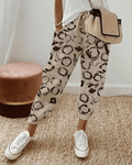Alison – Relaxed Print Trousers