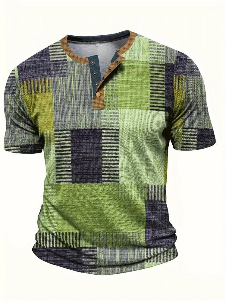 Barry | Patchwork Shirt