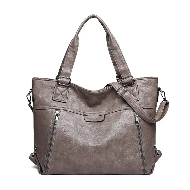 Retro Shoulder Tote Bag