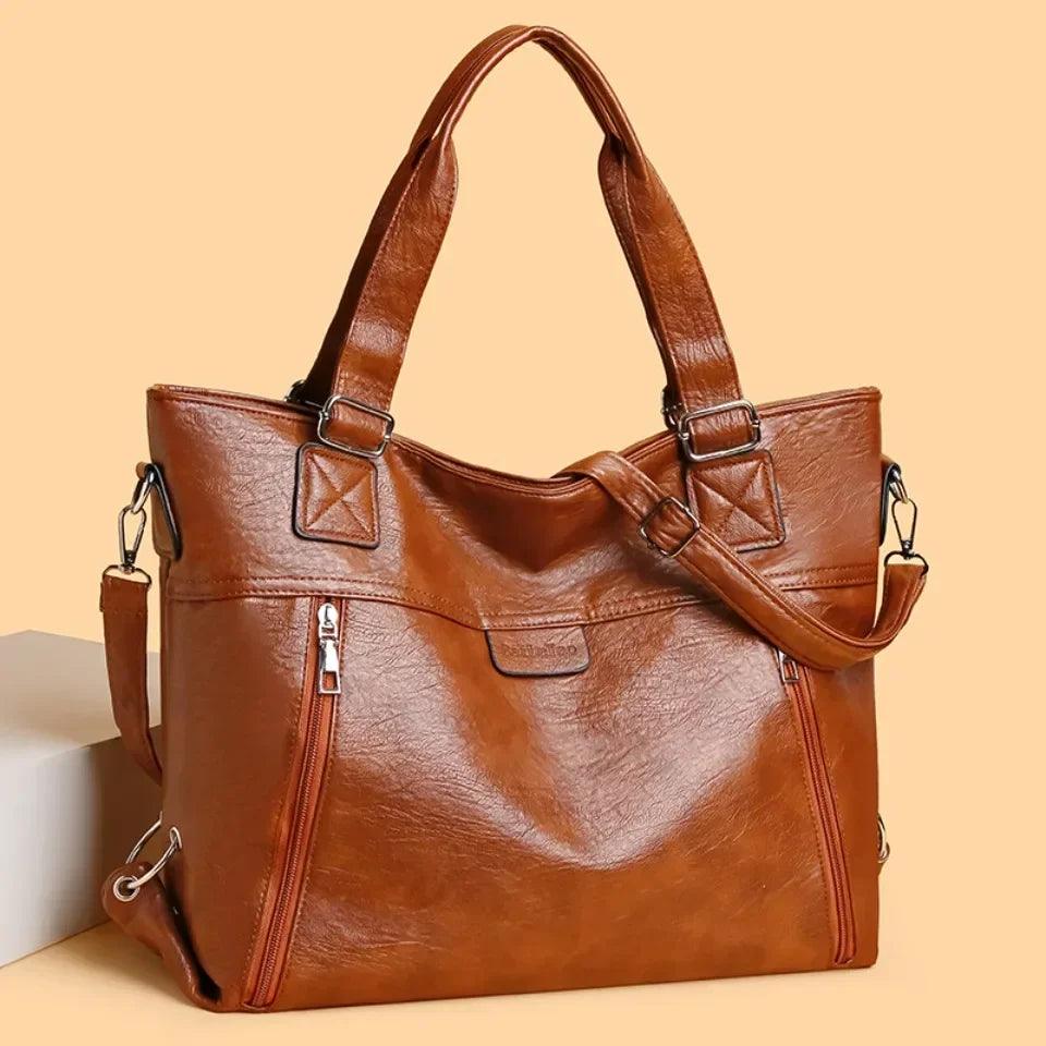 Retro Shoulder Tote Bag