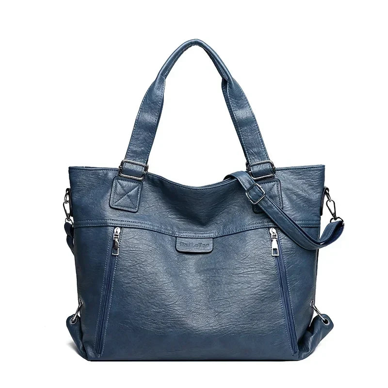 Retro Shoulder Tote Bag