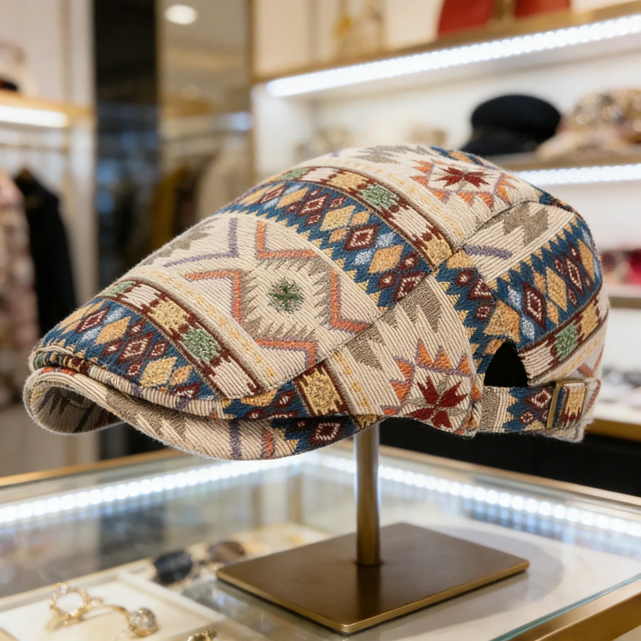 Henry | Adjustable Colourful Retro Cap