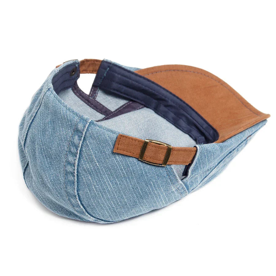 Alexander | Premium Denim Flat Cap – Timeless Style & Everyday Comfort