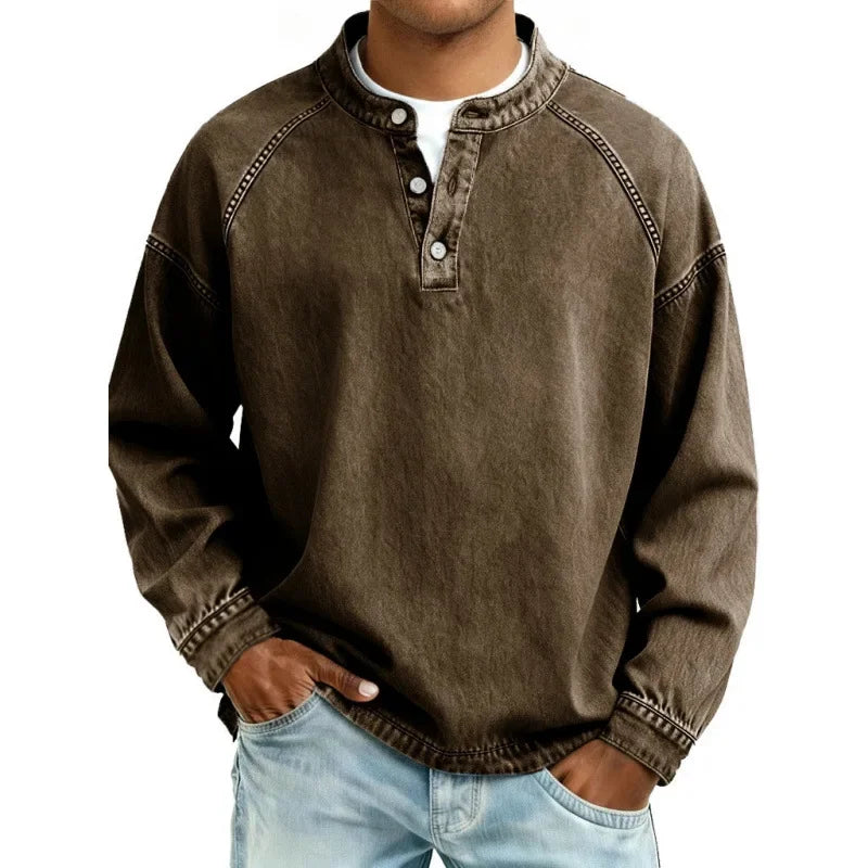 Henry | Vintage Henley Shirt