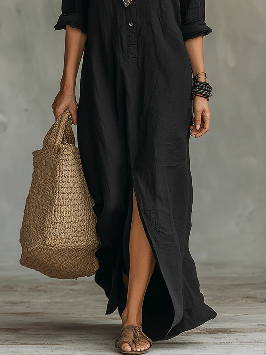 Nuala | Flattering Silhouette Maxi Dress