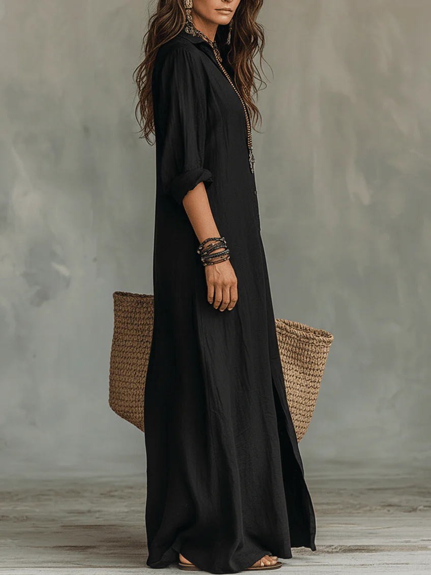 Nuala | Flattering Silhouette Maxi Dress