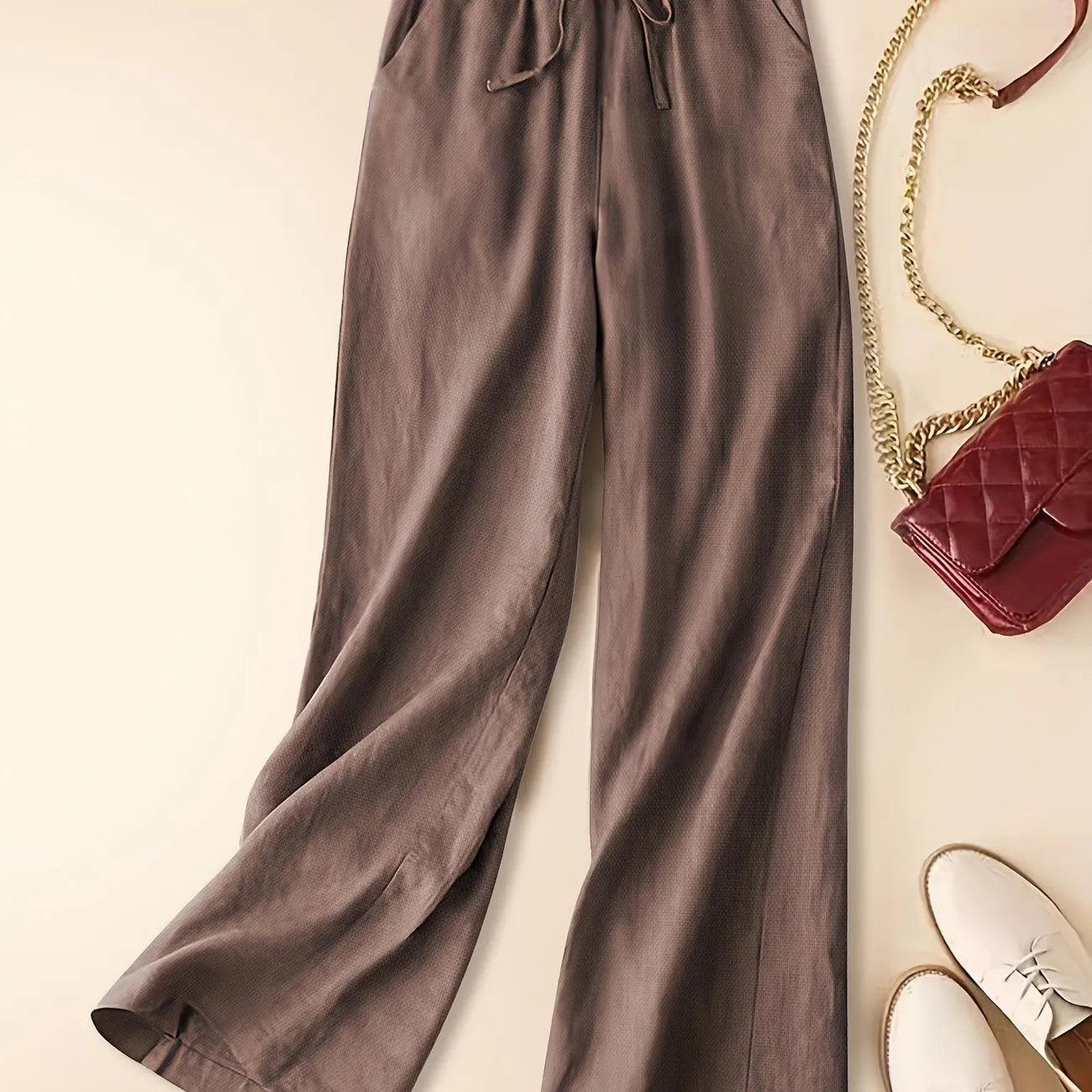 Gail – Effortless Wide Leg Trousers