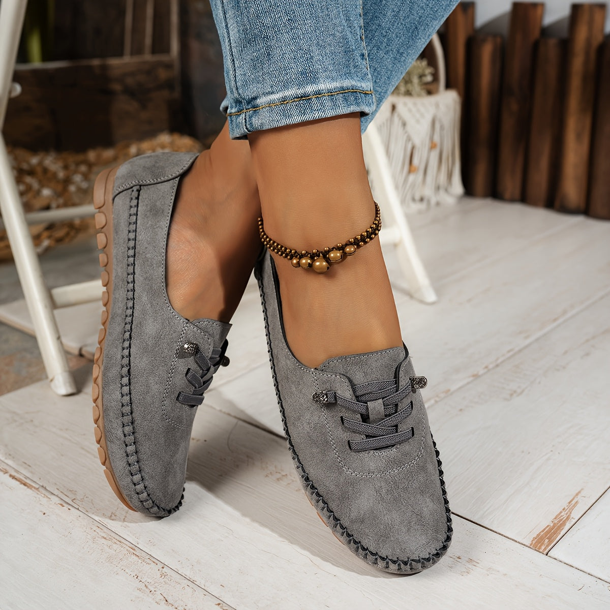 Orthelia™ – Soft Moccasins with Full Support for Sensitive Feet