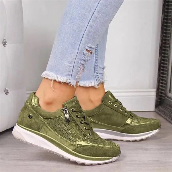 Maybelle | Zip-Up Orthopedic Sneakers